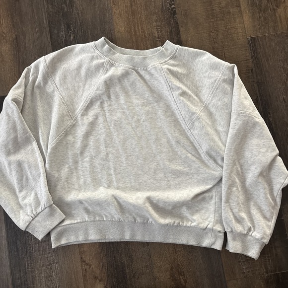 Merokeety Tops - MEROKEETY Women's Medium‎ Pullover Sweatshirt Gray Lounge Comfy